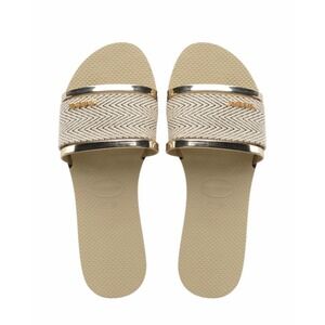 Havaianas You Transcoso Premium Sandal Slide Zig Zag Women's Size 9-10 39-40